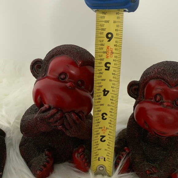 3 wise monkey decoration pieces - Picture 8 of 15